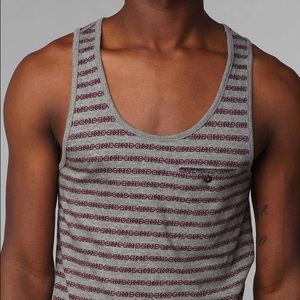 Grey Patterned Tank